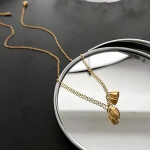 18K Lotus Necklace
